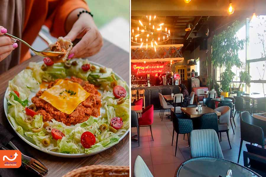 کافه آدرس رشت؛ یکی از کافه رستوران های روباز رشت