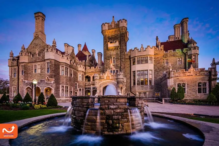 کازا لوما از محبوب‌ترین دیدنیهای تورنتو