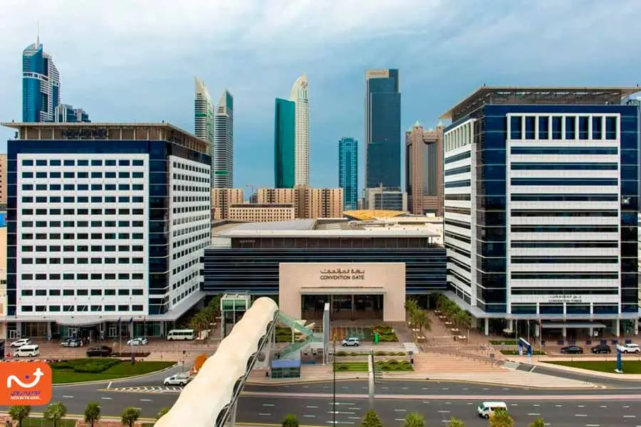 مرکز تجارت جهانی از جاذبه‌های نزدیک ایستگاه‌های مترو دبی