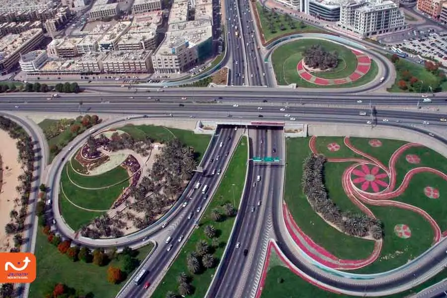 پارک زعبیل از جاهای دیدنی دبی نزدیک مترو