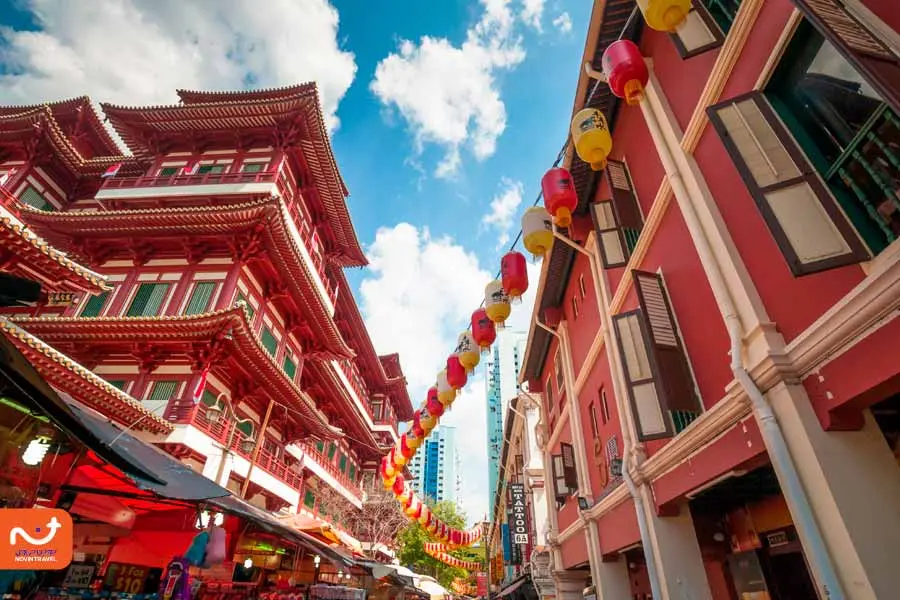 بازدید از محله چینی‌ها در سفر به سنگاپور